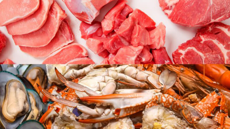 Thực phẩm gây đau đầu gối và làm tăng axit uric ?